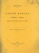 Lapide romana scoperta a Venezia nelle fondazioni del campanile di S. Marco