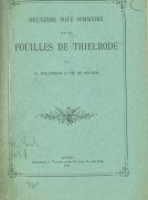 Deuxieme note sommaire sur les fouilles de Thierode