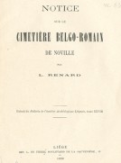 Notice sur le Cimetière Belgo-Romain de Noville